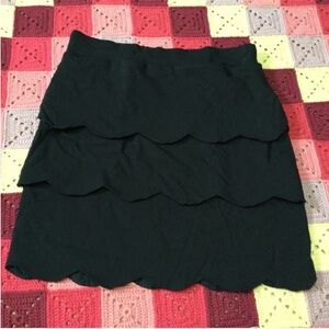 J. McLaughlin Skirt 14 Scalloped Skirt
